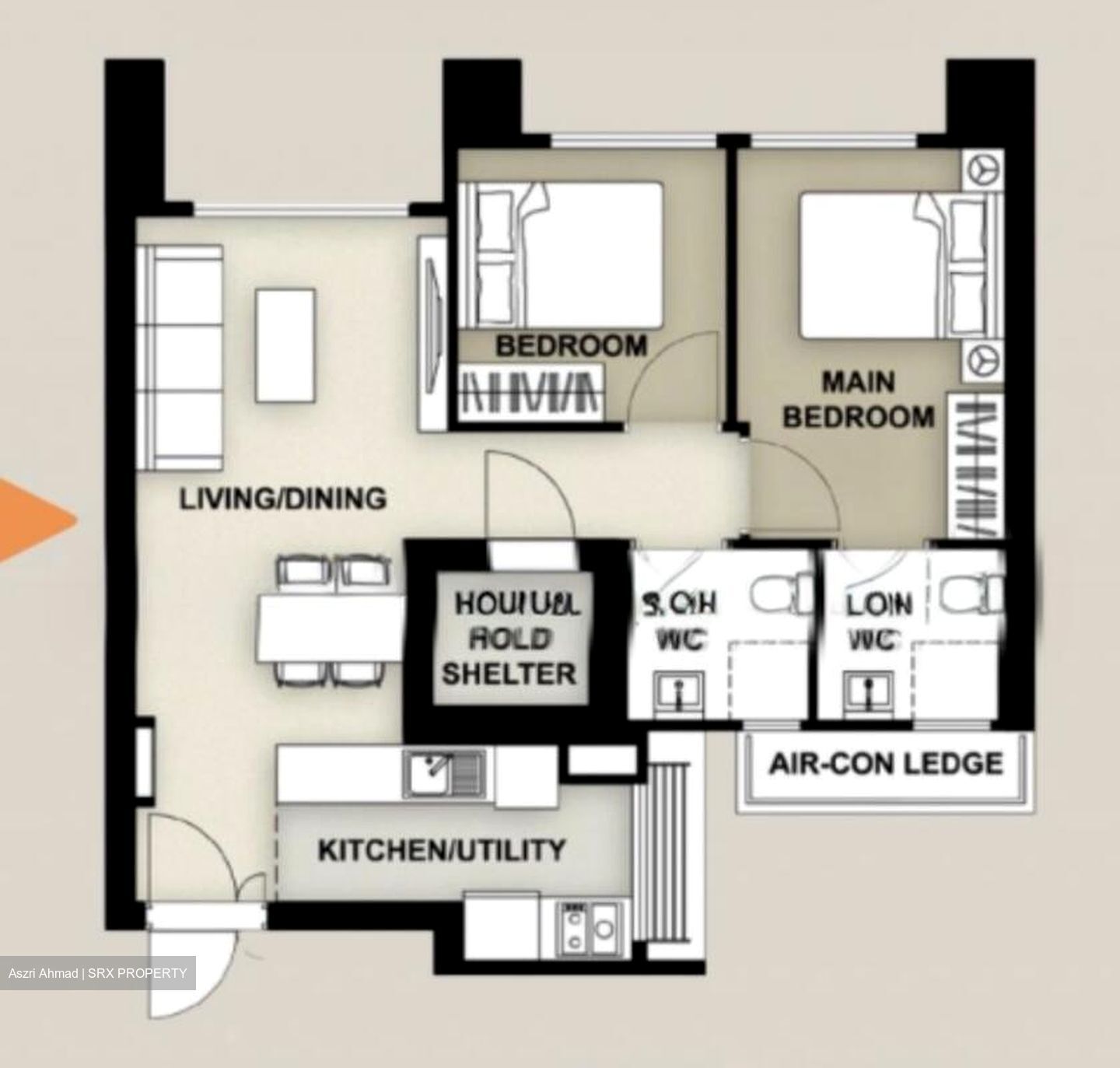 Blk 467B Fernvale Lea (Sengkang), HDB 3 Rooms #525203491